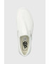 Vans Teniske Classic Slip-On Stackform ženske bela barva VN0A7Q5RW001 - Pepit.si