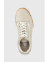 Vans Teniske Old Skool Stacked ženske bež barva VN0A4U15BLL1 - Pepit.si