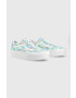 Vans Teniske Old Skool Stackform Checkerboard Floral - Pepit.si