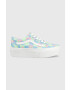 Vans Teniske Old Skool Stackform Checkerboard Floral - Pepit.si