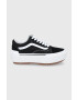 Vans Teniske UA Old Skool Stacked ženske črna barva - Pepit.si