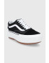 Vans Teniske UA Old Skool Stacked ženske črna barva - Pepit.si