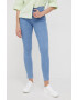 Wrangler Kavbojke High Rise Skinny Cali Blue - Pepit.si