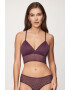 DKNY Modrček Racerback Bralette Mulberry - Pepit.si