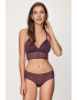 DKNY Modrček Racerback Bralette Mulberry - Pepit.si