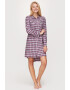 DKNY Spalna srajca The Check List - Pepit.si