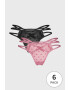 Hunkemöller 6 PACK tangice Melda - Pepit.si