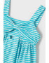 Mayoral Moda Infantil S:A.U. Dekliška obleka Mayoral Stripes - Pepit.si