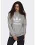 adidas Originals Trefoil Pulover Siva - Pepit.si