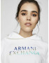 Armani Exchange Pulover Bela - Pepit.si