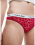 Calvin Klein Underwear Hlačke 3 Piece Rdeča - Pepit.si