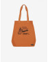 SuperDry Elsie Canvas Graphic Tote Torbica Oranžna - Pepit.si