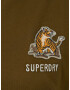 SuperDry Military Narrative Majica Rjava - Pepit.si