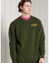 SuperDry Workwear Crew Neck Pulover Zelena - Pepit.si