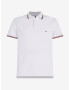 Tommy Hilfiger 1985 Tipped Slim Polo majica Bela - Pepit.si