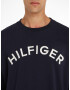 Tommy Hilfiger Arched Crew Pulover Modra - Pepit.si