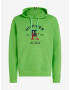 Tommy Hilfiger Curved Monogram Hoody Pulover Zelena - Pepit.si