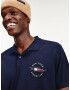 Tommy Hilfiger Icon Logo Interlock Polo majica Modra - Pepit.si