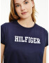 Tommy Hilfiger Lounge Organic Cotton Majica na spanje Modra - Pepit.si