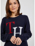 Tommy Hilfiger Pulover Modra - Pepit.si