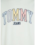 Tommy Jeans College Pop Majica Zelena - Pepit.si