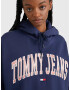 Tommy Jeans Obleka Modra - Pepit.si