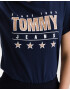 Tommy Jeans Slim Metallic Majica Bela - Pepit.si