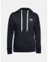 Under Armour Rival Fleece FZ Hoodie Pulover Črna - Pepit.si