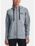 Under Armour Rival Fleece FZ Hoodie Pulover Siva - Pepit.si