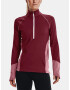 Under Armour UA ColdGear 1/2 Zip-RED Pulover Rdeča - Pepit.si