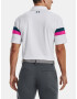 Under Armour UA T2G Color Block Polo majica Bela - Pepit.si