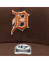 47 Brand Kapa s šiltom MLB Detroit Tigers Sure Shot Snapback '47 MVP B-SUMVP09WBP-BW Rjava - Pepit.si