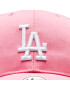 47 Brand Kapa s šiltom MLB Los Angeles Dodgers Raised Basic '47 MVP B-RAC12CTP-RSA Roza - Pepit.si