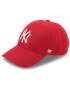 47 Brand Kapa s šiltom New York Yankees 47 B-MVP17WBV-RD Rdeča - Pepit.si