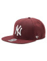 47 Brand Kapa s šiltom New York Yankees B-NSHOT17WBP-KM Bordo rdeča - Pepit.si