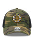 47 Brand Kapa s šiltom Nhl Boston Bruins Trucker H-CBRAN01GWP-CM Zelena - Pepit.si