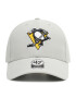 47 Brand Kapa s šiltom Pittsburgh Penguins H-MVP15WBV-GY Siva - Pepit.si