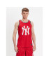 47 Brand Majica brez rokavov New York Yankees 47 Grafton Tank Rdeča Regular Fit - Pepit.si