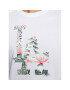 47 Brand Majica Los Angeles Dodgers Coastal Floral '47 Echo Tee Bela Regular Fit - Pepit.si