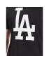 47 Brand Majica Los Angeles Dodgers Imprint 47 Echo Tee Črna Regular Fit - Pepit.si