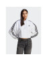 adidas Jopa Adicolor Classics Crop Hoodie IB7387 Bela Loose Fit - Pepit.si