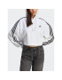 adidas Jopa Adicolor Classics Crop Hoodie IB7387 Bela Loose Fit - Pepit.si