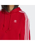 adidas Jopa Adicolor Classics Crop Hoodie IB7389 Rdeča Loose Fit - Pepit.si