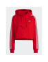 adidas Jopa Adicolor Classics Crop Hoodie IB7389 Rdeča Loose Fit - Pepit.si