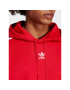 adidas Jopa Adicolor Classics Cut Line Hoodie IB9945 Rdeča Loose Fit - Pepit.si