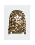 adidas Jopa Camo Hoodie IC2193 Bež Loose Fit - Pepit.si