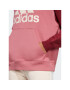 adidas Jopa Essentials Big Logo Oversized French Terry Hoodie IC9869 Roza Loose Fit - Pepit.si