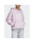 adidas Jopa Essentials Big Logo Oversized French Terry Hoodie IL3319 Roza Loose Fit - Pepit.si