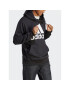 adidas Jopa Essentials French Terry Big Logo Hoodie IC9363 Črna Regular Fit - Pepit.si