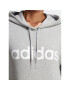 adidas Jopa Essentials Linear Hoodie IC6884 Siva Regular Fit - Pepit.si